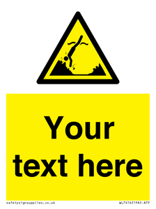 Custom Warning submerged objects